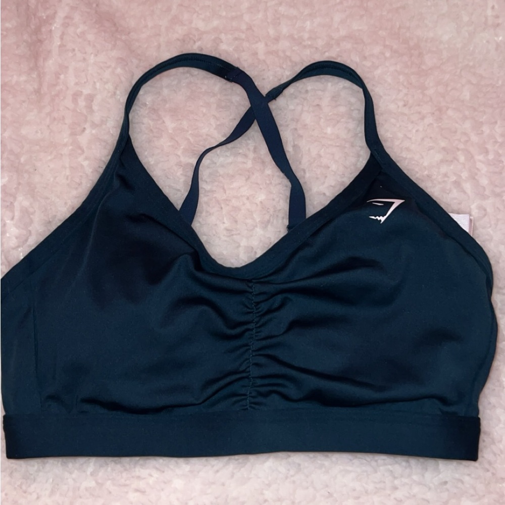 gymshark ruched sports bra